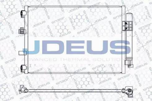 Jdeus 712M39 - Конденсатор, кондиціонер autocars.com.ua