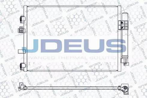 Jdeus 712M42 - Конденсатор, кондиціонер autocars.com.ua