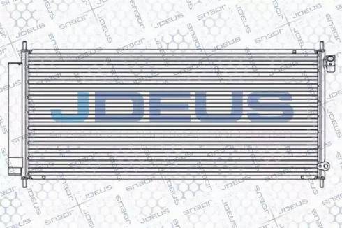 Jdeus 713M27 - Конденсатор, кондиціонер autocars.com.ua
