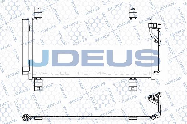 Jdeus 716M36 - Конденсатор, кондиціонер autocars.com.ua