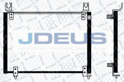 Jdeus 716N15 - Конденсатор, кондиціонер autocars.com.ua
