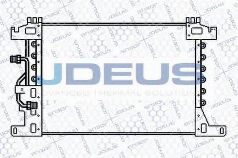 Jdeus 717M16 - Конденсатор кондиционера autodnr.net