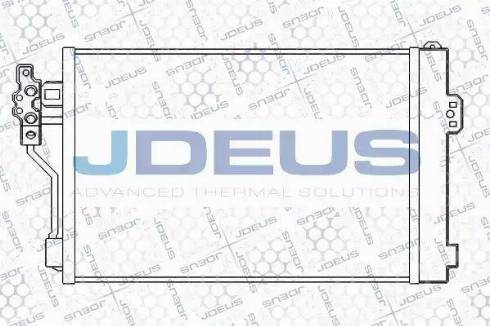 Jdeus 717M51 - Конденсатор кондиционера autodnr.net