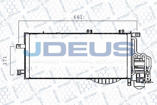 Jdeus 720M16 - Конденсатор кондиционера autodnr.net