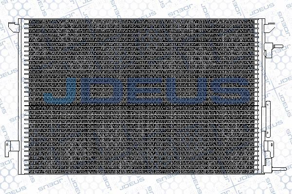 Jdeus 720M54 - Конденсатор, кондиціонер autocars.com.ua