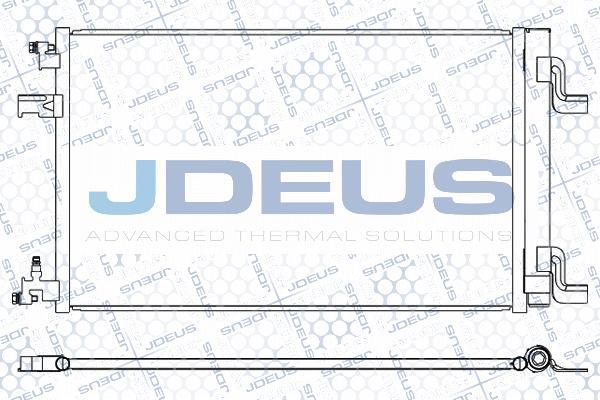 Jdeus 720M75 - Конденсатор кондиционера autodnr.net