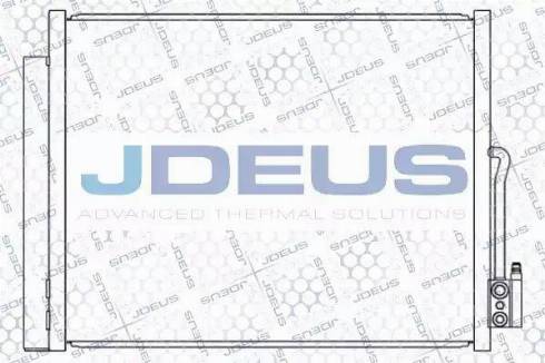 Jdeus 720M76 - Конденсатор, кондиціонер autocars.com.ua
