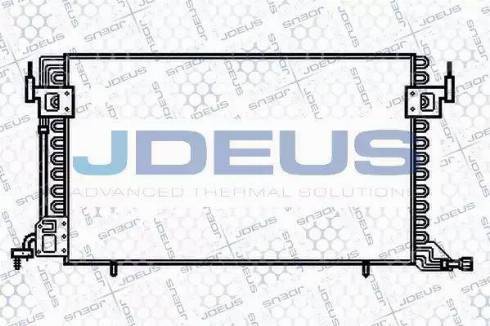Jdeus 721B21 - Конденсатор кондиционера autodnr.net