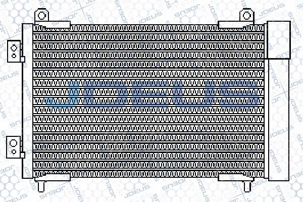 Jdeus 721M47 - Конденсатор, кондиціонер autocars.com.ua