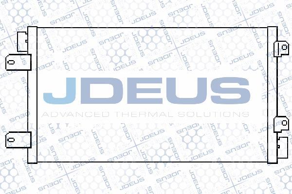 Jdeus 723M26 - Конденсатор, кондиціонер autocars.com.ua