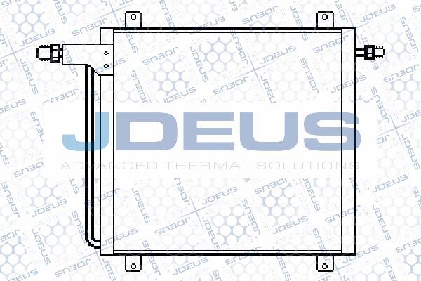 Jdeus 723M50 - Конденсатор, кондиціонер autocars.com.ua