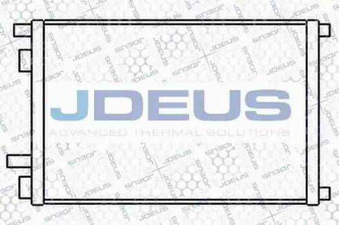 Jdeus 723M66 - Конденсатор кондиционера autodnr.net