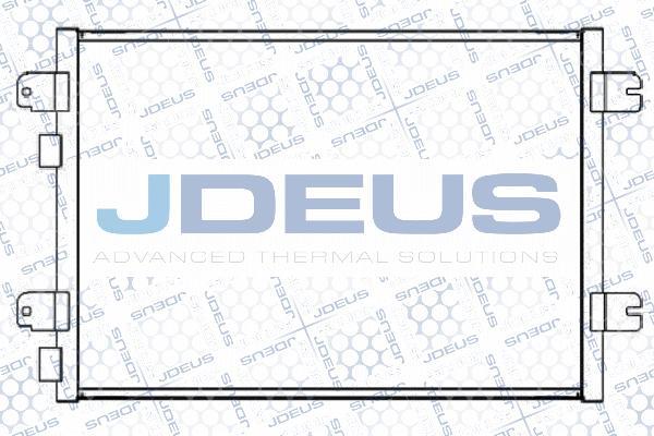 Jdeus 723M76 - Конденсатор, кондиціонер autocars.com.ua