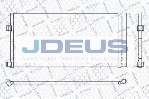 Jdeus 723M87 - Конденсатор, кондиціонер autocars.com.ua