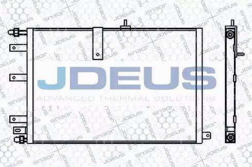 Jdeus 724M07 - Конденсатор кондиционера autodnr.net