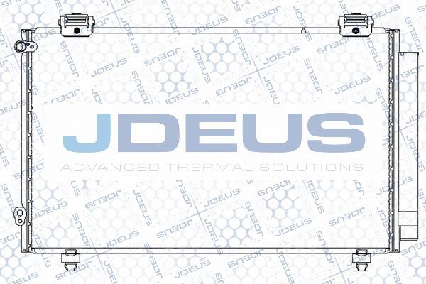 Jdeus 728M57 - Конденсатор, кондиціонер autocars.com.ua