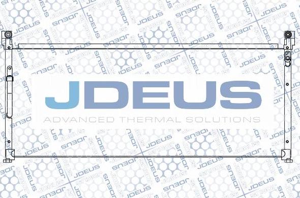 Jdeus 728M64 - Конденсатор, кондиціонер autocars.com.ua