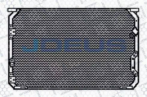 Jdeus 728N47 - Конденсатор, кондиціонер autocars.com.ua