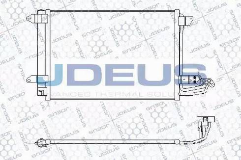 Jdeus 730M06A - Конденсатор кондиционера autodnr.net