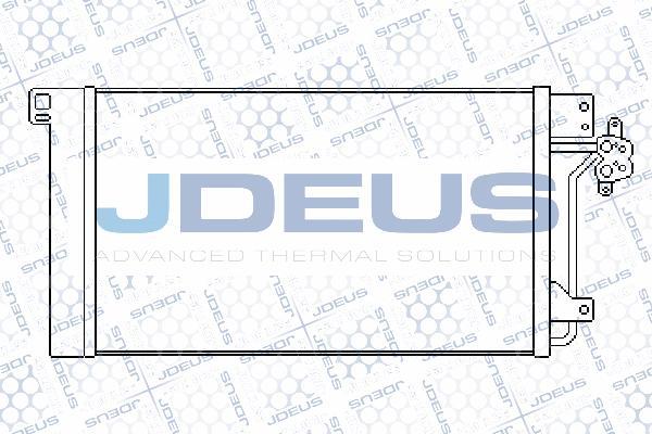 Jdeus 730M52 - Конденсатор кондиционера autodnr.net