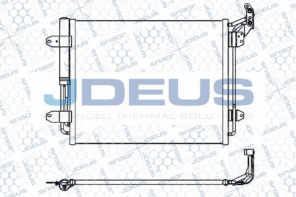 Jdeus 730M53 - Конденсатор кондиционера autodnr.net