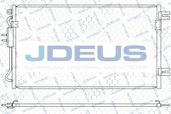 Jdeus 753M07 - Конденсатор, кондиціонер autocars.com.ua