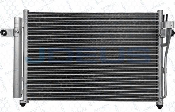 Jdeus 754M20 - Конденсатор, кондиціонер autocars.com.ua