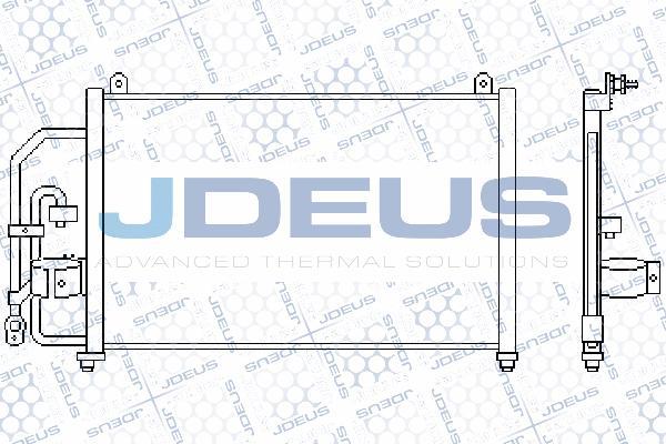 Jdeus 756M05 - Конденсатор кондиционера autodnr.net