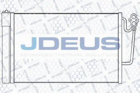 Jdeus 770M03 - Конденсатор, кондиціонер autocars.com.ua