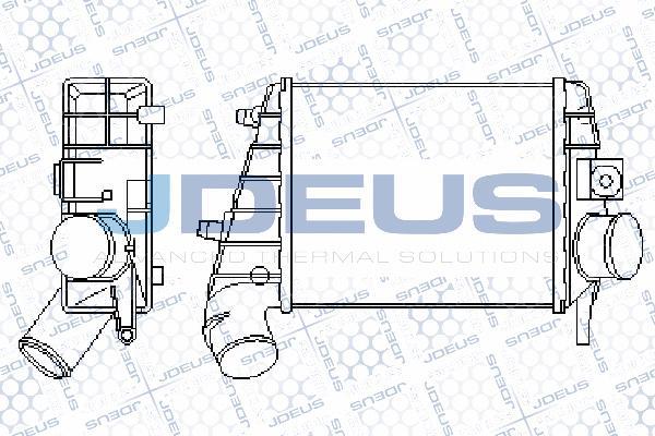 Jdeus 800M10A - Интеркулер autocars.com.ua