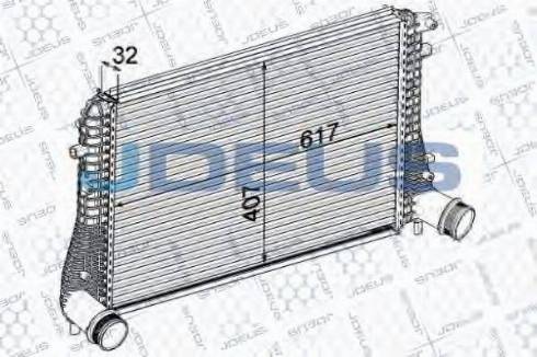 Jdeus 801M03 - Интеркулер autocars.com.ua