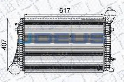 Jdeus 801M32 - Интеркулер autocars.com.ua