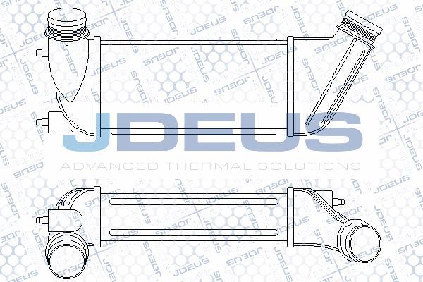 Jdeus 807M26A - Интеркулер autocars.com.ua