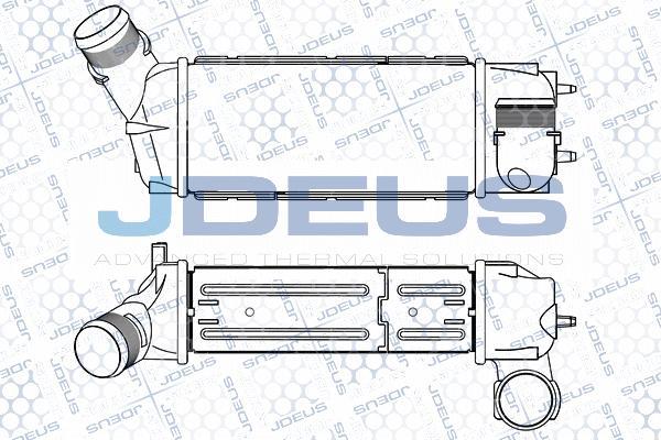 Jdeus 807M35A - Интеркулер autocars.com.ua