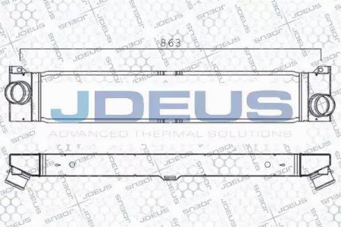 Jdeus 811M21A - Интеркулер autocars.com.ua