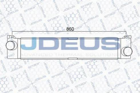 Jdeus 811M21 - Интеркулер autocars.com.ua