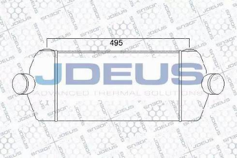 Jdeus 812M29A - Интеркулер autocars.com.ua