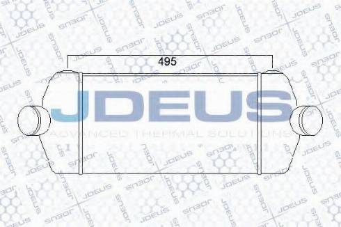 Jdeus 812M29 - Интеркулер autocars.com.ua