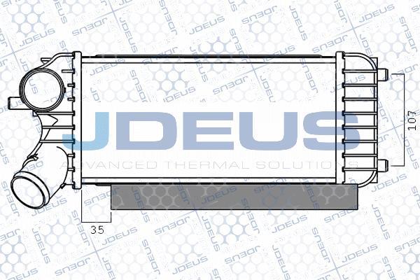 Jdeus 812M42A - Интеркулер autocars.com.ua