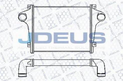 Jdeus 814M08 - Интеркулер autocars.com.ua