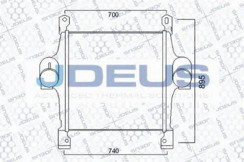 Jdeus 814M13 - Интеркулер autocars.com.ua