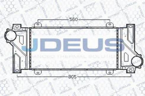 Jdeus 817M39 - Интеркулер autocars.com.ua