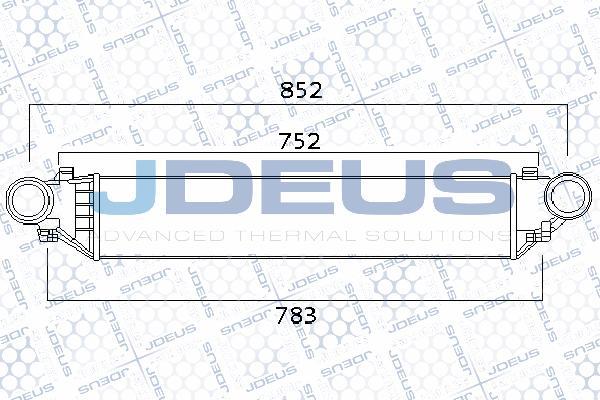 Jdeus 817M42A - Интеркулер autocars.com.ua