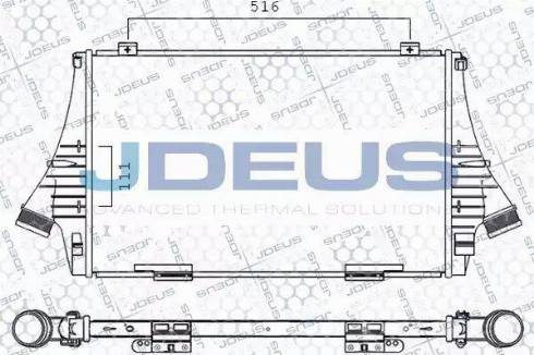 Jdeus 820M63A - Интеркулер autocars.com.ua