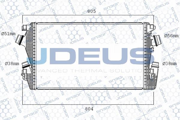 Jdeus 820M83A - Интеркулер autocars.com.ua