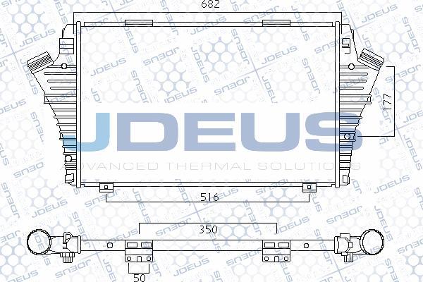 Jdeus 820M89A - Интеркулер autocars.com.ua