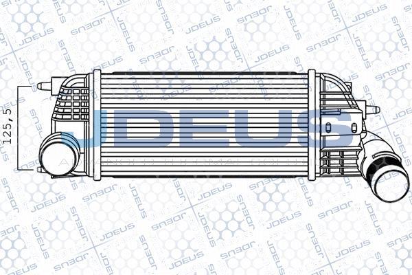 Jdeus 821M35A - Интеркулер autocars.com.ua