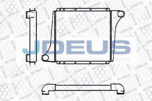 Jdeus 823E01 - Интеркулер autocars.com.ua