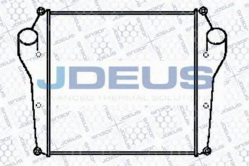 Jdeus 823E25 - Интеркулер autocars.com.ua