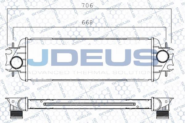 Jdeus 823M20A - Интеркулер autocars.com.ua